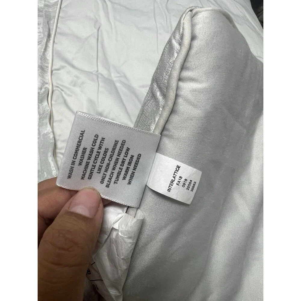 Hotel Collection Interlattice King Comforter Stained*